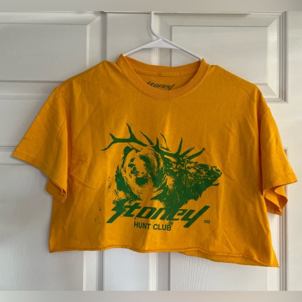 Stoney Hunt Club Crop Top Size Small
